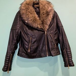 Faux leather Jacket